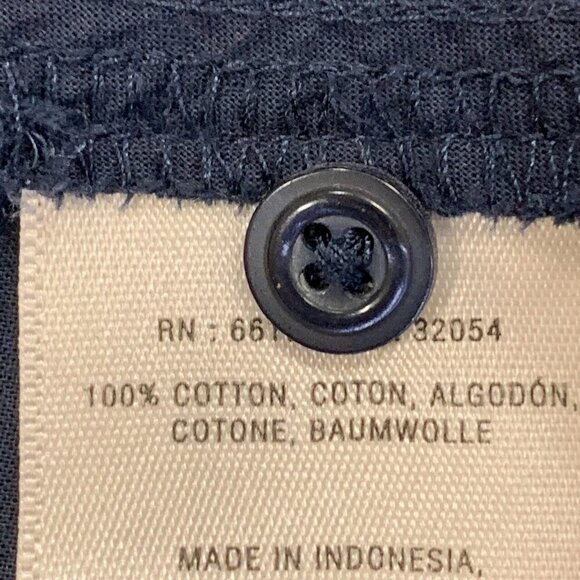 HD in Paris Anthropologie Women's Sleeveless Button Up Tunic Shirt Size 12 - Picture 9 of 15